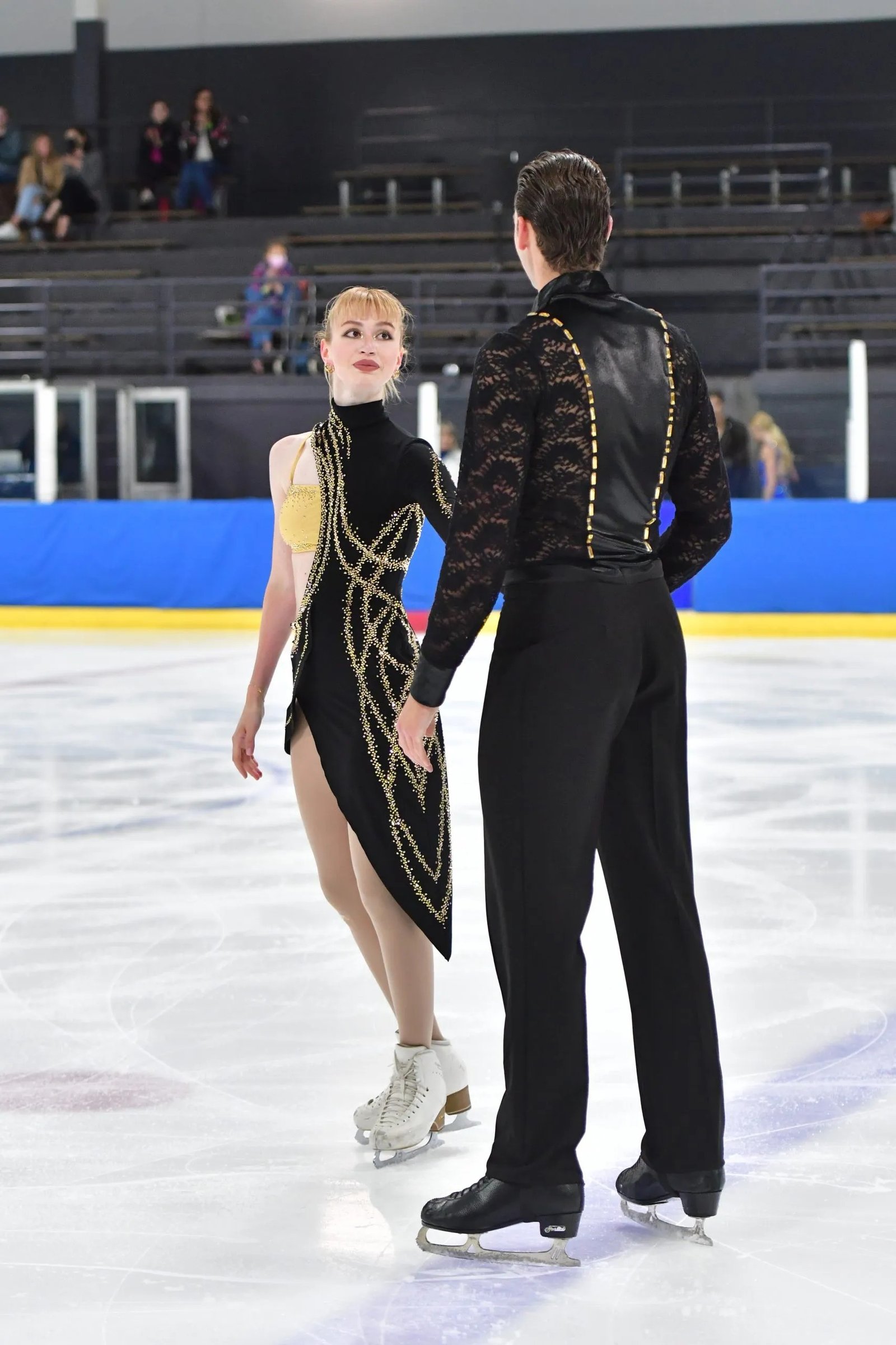 Samantha Ritter and Daniel Brykalov